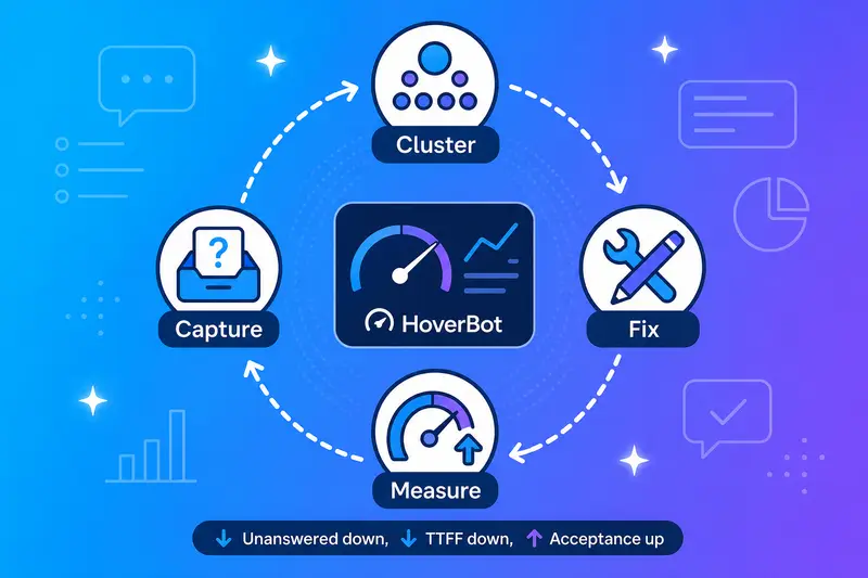 Close the loop: analytics that teach your chatbot to fix itself